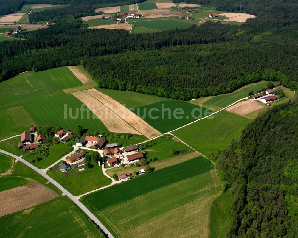 Dietersburg aus der Vogelperspektive: Gehöft und Bauernhof in Dietersburg im Bundesland Bayern, Deutschland