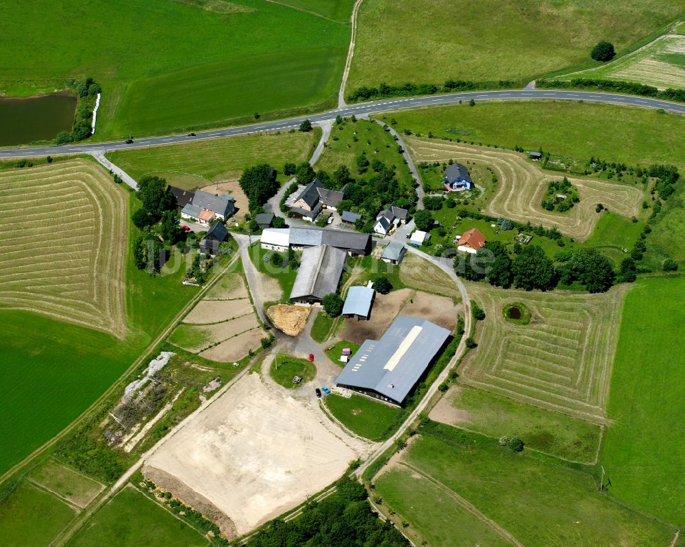 Dörflas von oben - Gehöft und Bauernhof in Dörflas im Bundesland Bayern, Deutschland