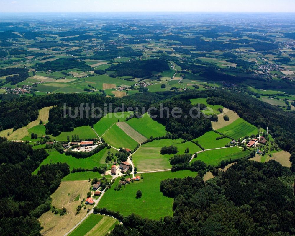 Luftbild Forsting - Gehöft und Bauernhof in Forsting im Bundesland Bayern, Deutschland