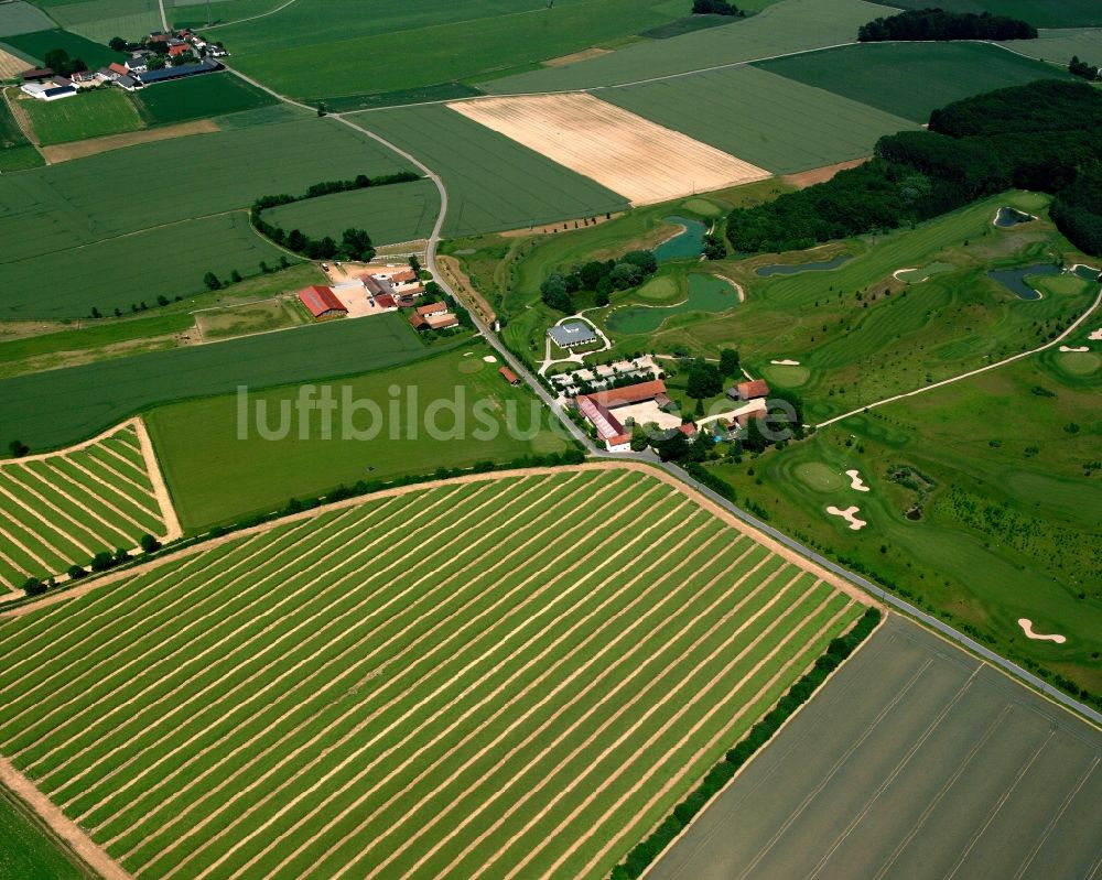 Luftaufnahme Fruhstorf - Gehöft und Bauernhof in Fruhstorf im Bundesland Bayern, Deutschland