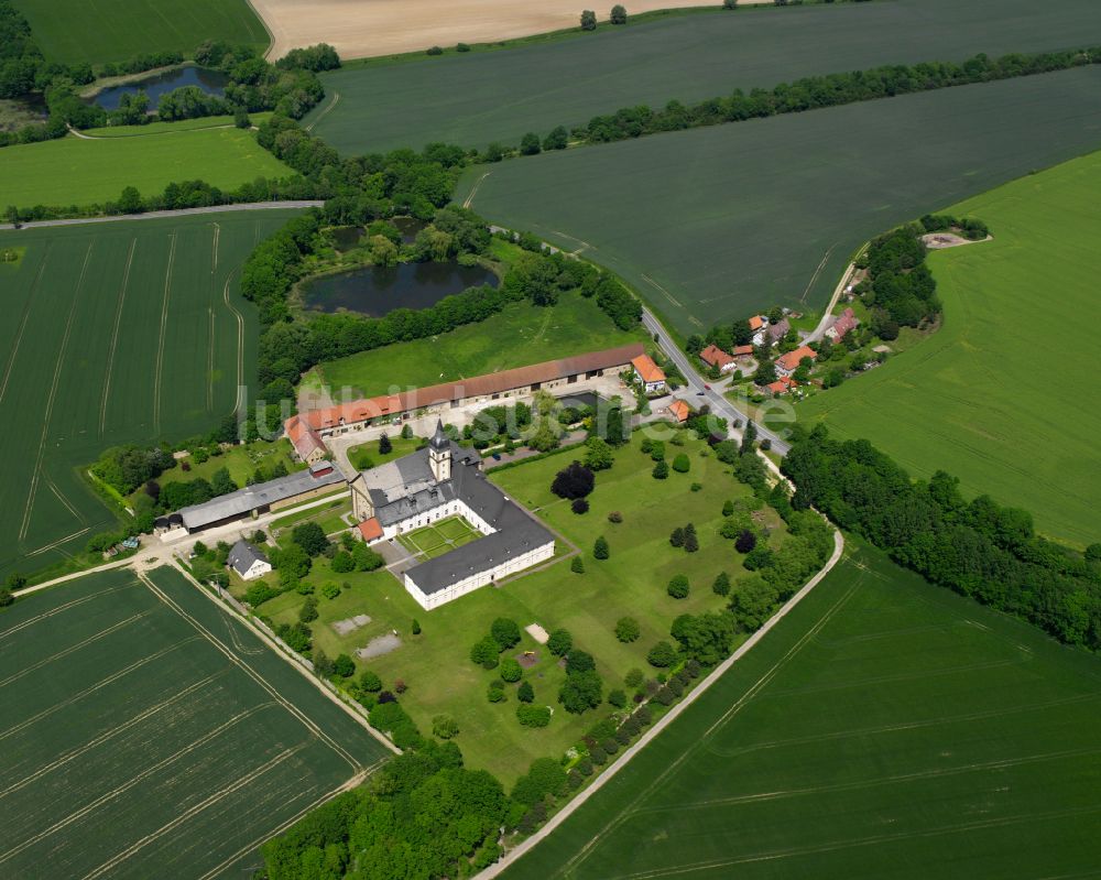 Luftaufnahme Goslar - Gehöft und Bauernhof in Goslar im Bundesland Niedersachsen, Deutschland