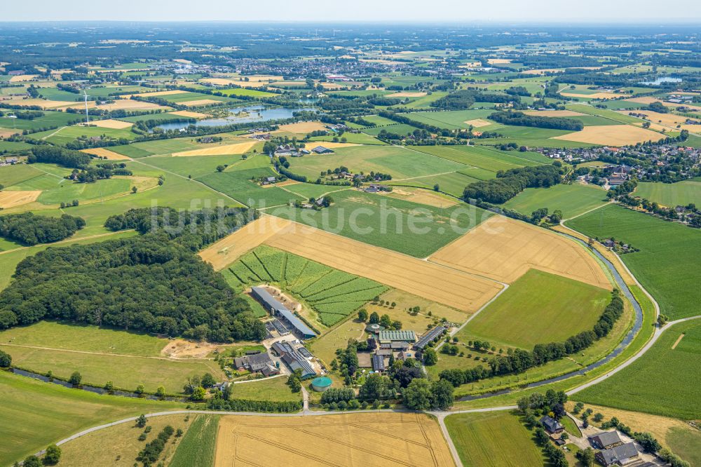 Hamminkeln Aus Der Vogelperspektive: Gehöft Und Bauernhof In Hamminkeln ...