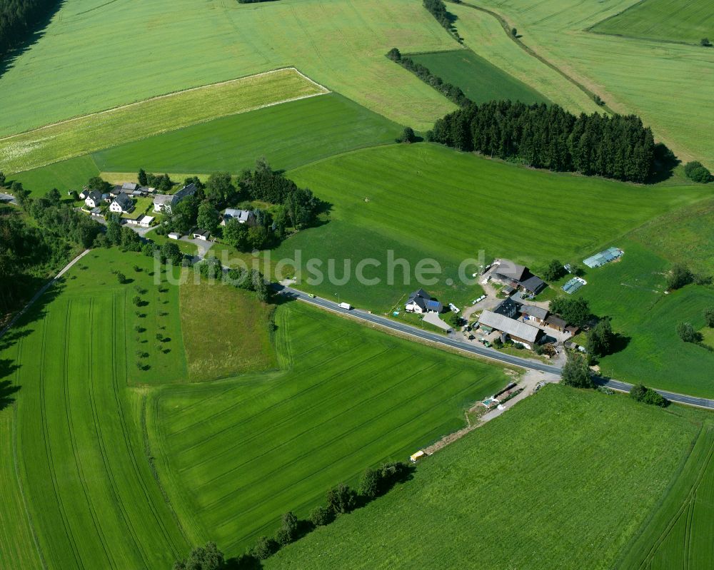 Luftaufnahme Konradsreuth - Gehöft und Bauernhof in Konradsreuth im Bundesland Bayern, Deutschland