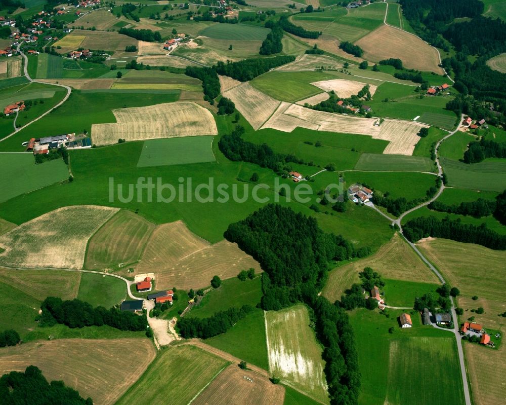 Luftbild Nesselbach - Gehöft und Bauernhof in Nesselbach im Bundesland Bayern, Deutschland