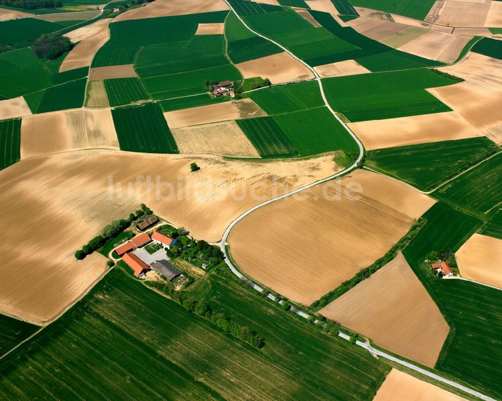 Luftaufnahme Neufang - Gehöft und Bauernhof in Neufang im Bundesland Bayern, Deutschland