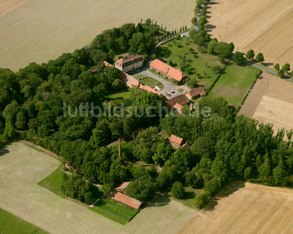 Luftaufnahme Nienrode - Gehöft und Bauernhof in Nienrode im Bundesland Niedersachsen, Deutschland