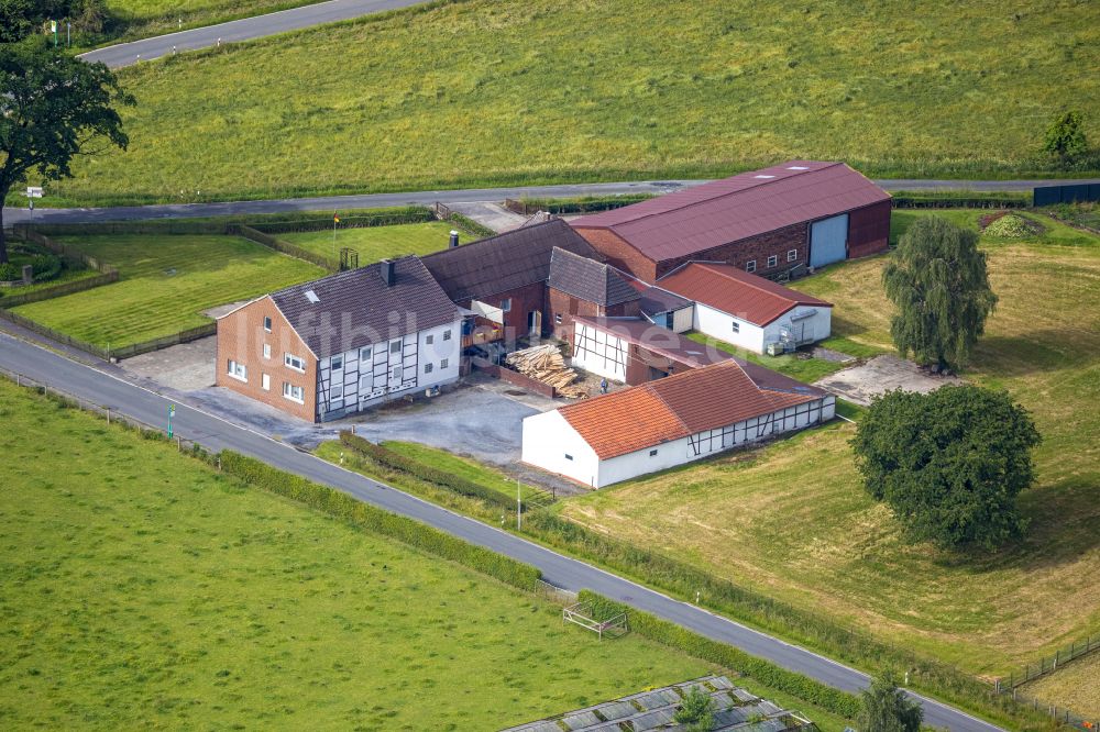 Luftaufnahme Osttünnen - Gehöft und Bauernhof in Osttünnen im Bundesland Nordrhein-Westfalen, Deutschland