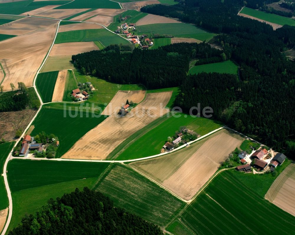 Luftbild Padering - Gehöft und Bauernhof in Padering im Bundesland Bayern, Deutschland