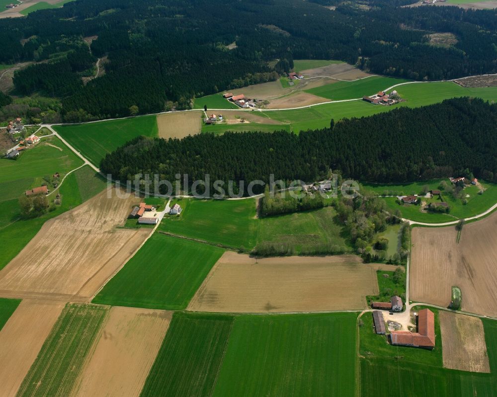 Reithof aus der Vogelperspektive: Gehöft und Bauernhof in Reithof im Bundesland Bayern, Deutschland