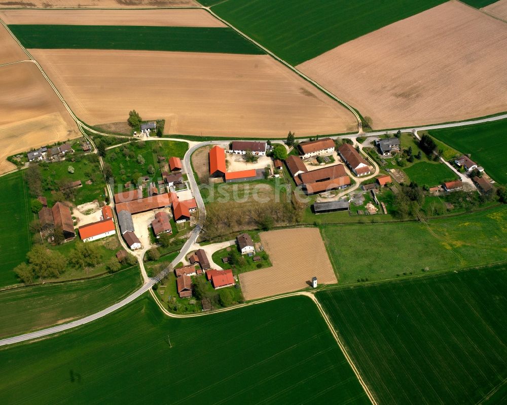 Luftbild Schnatting - Gehöft und Bauernhof in Schnatting im Bundesland Bayern, Deutschland