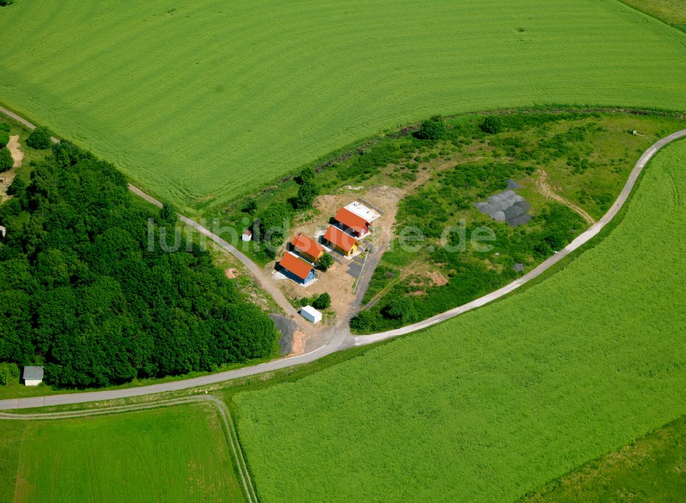 Schönborn aus der Vogelperspektive: Gehöft und Bauernhof in Schönborn im Bundesland Rheinland-Pfalz, Deutschland