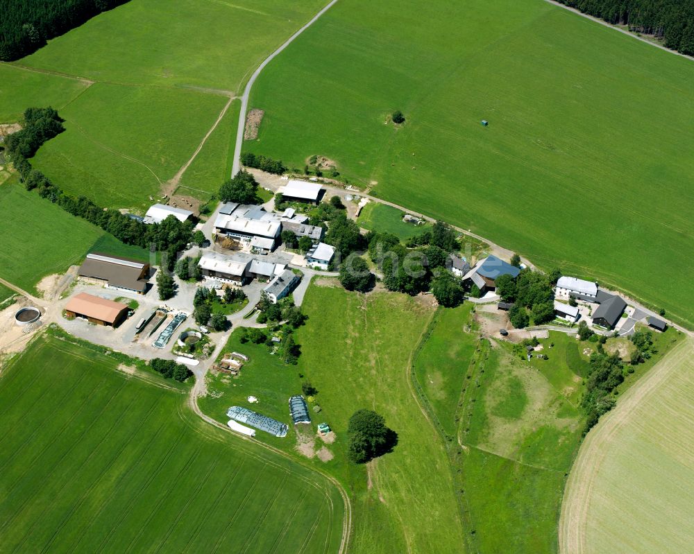 Luftaufnahme Schönwald - Gehöft und Bauernhof in Schönwald im Bundesland Bayern, Deutschland