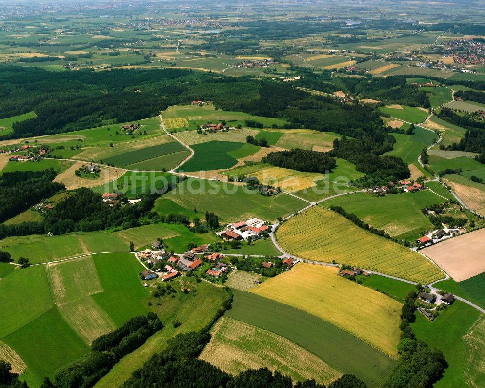 Luftbild Schoppühl - Gehöft und Bauernhof in Schoppühl im Bundesland Bayern, Deutschland