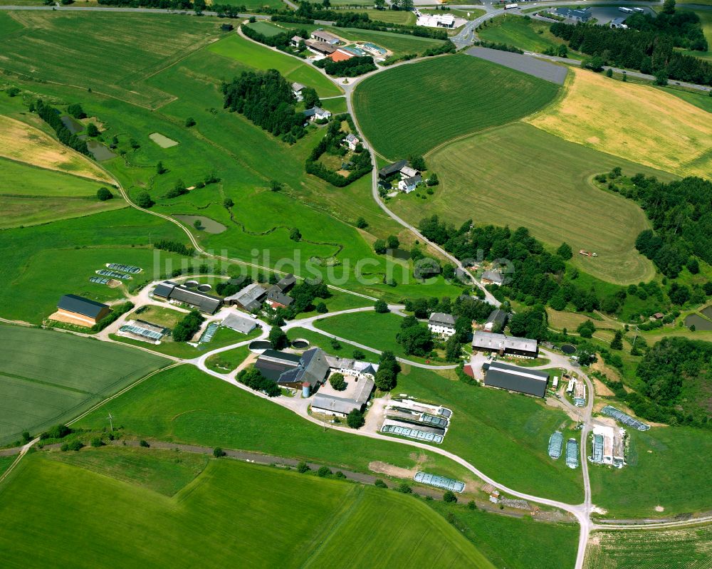 Luftaufnahme Schottenhammer - Gehöft und Bauernhof in Schottenhammer im Bundesland Bayern, Deutschland