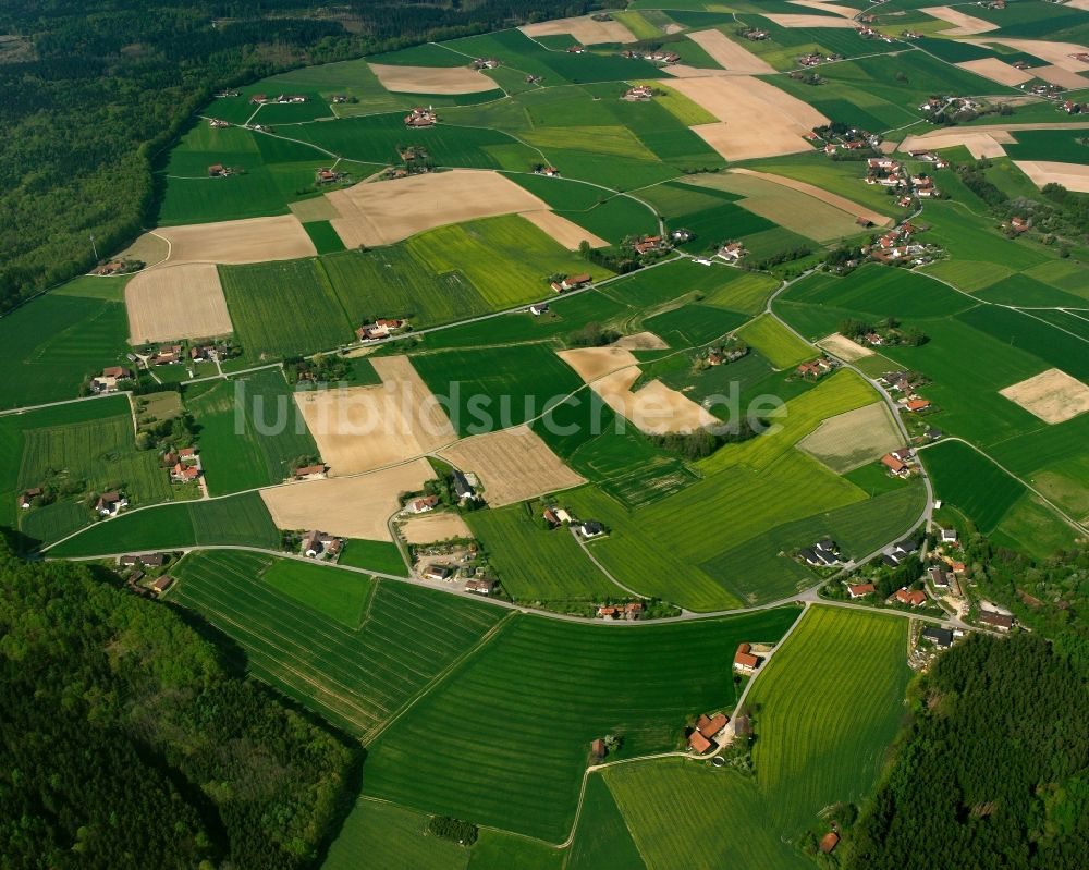 Luftbild Schwimmbach - Gehöft und Bauernhof in Schwimmbach im Bundesland Bayern, Deutschland