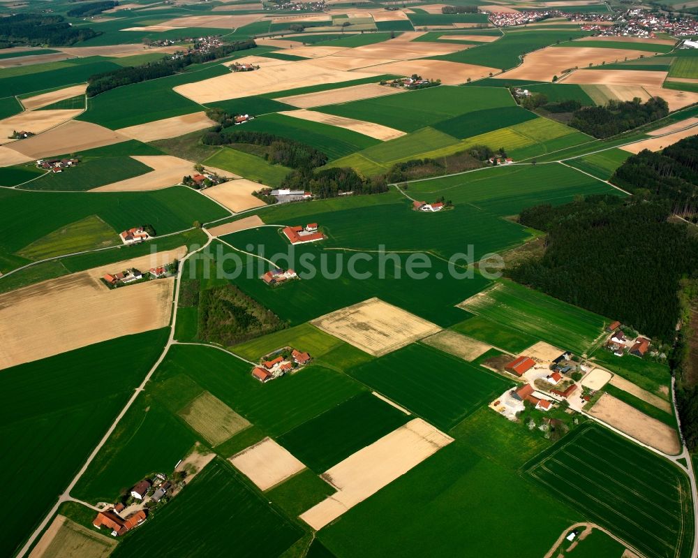 Luftbild Schwimmbach - Gehöft und Bauernhof in Schwimmbach im Bundesland Bayern, Deutschland