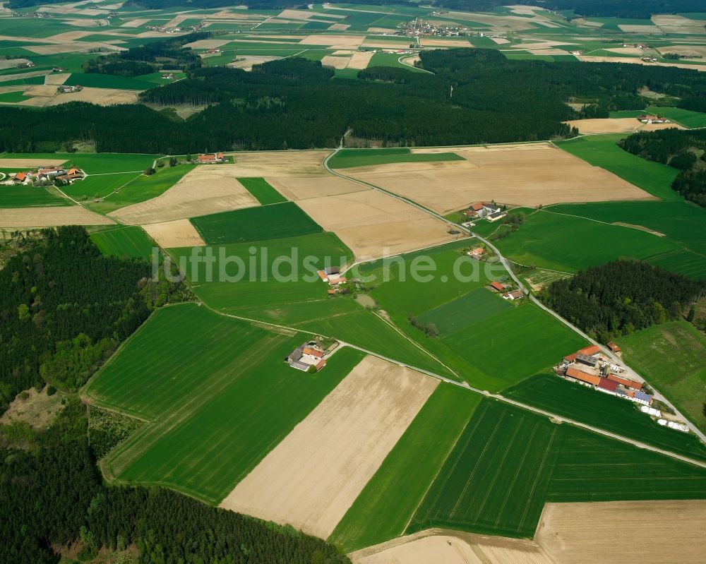 Luftbild Sondergai - Gehöft und Bauernhof in Sondergai im Bundesland Bayern, Deutschland