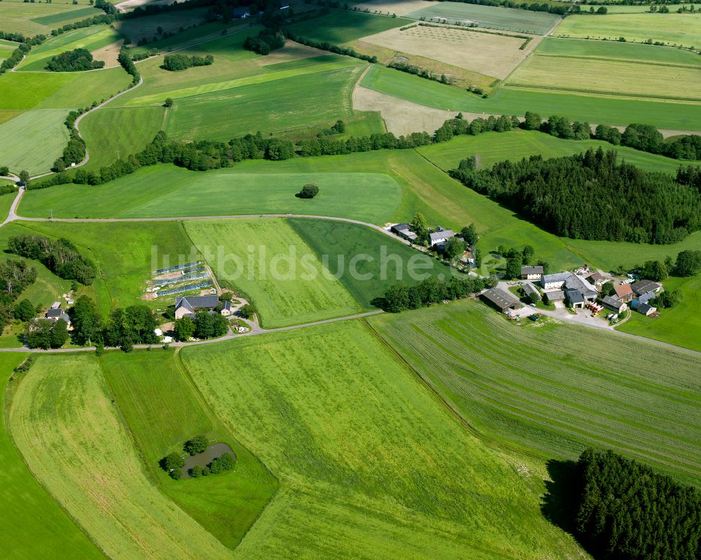 Luftbild Sparneck - Gehöft und Bauernhof in Sparneck im Bundesland Bayern, Deutschland