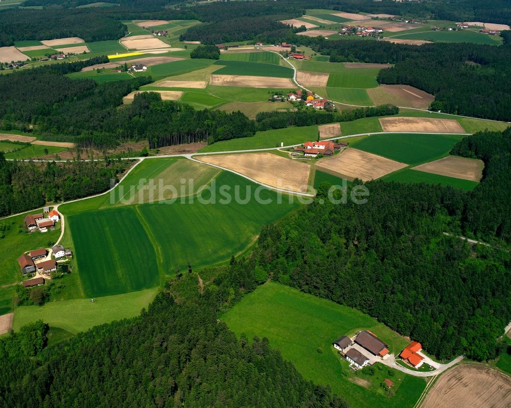 Luftbild Stockham - Gehöft und Bauernhof in Stockham im Bundesland Bayern, Deutschland