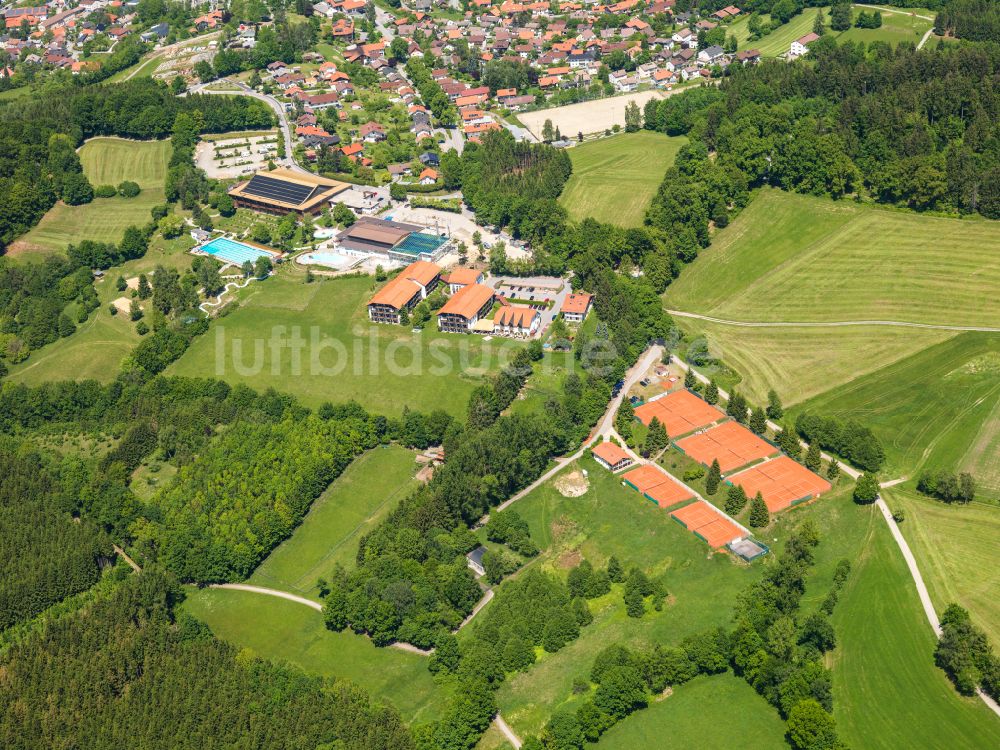 Luftaufnahme Waldkirchen - Gehöft und Bauernhof in Waldkirchen im Bundesland Bayern, Deutschland