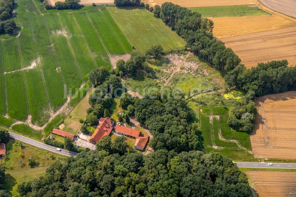 Luftaufnahme Everswinkel - Gehöft eines Bauernhofes in Everswinkel im Bundesland Nordrhein-Westfalen, Deutschland