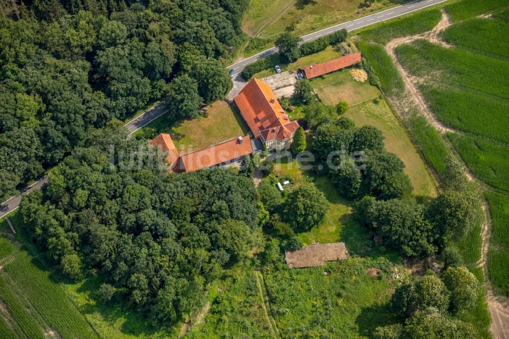 Everswinkel aus der Vogelperspektive: Gehöft eines Bauernhofes in Everswinkel im Bundesland Nordrhein-Westfalen, Deutschland