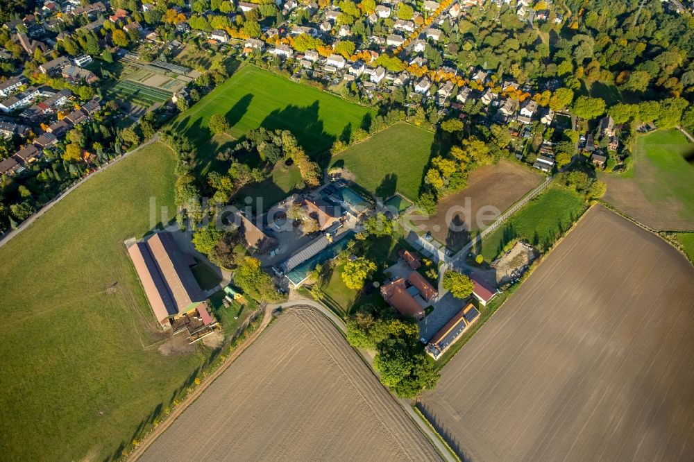 Luftbild Gladbeck - Gehöft eines Bauernhofes in Gladbeck im Bundesland Nordrhein-Westfalen