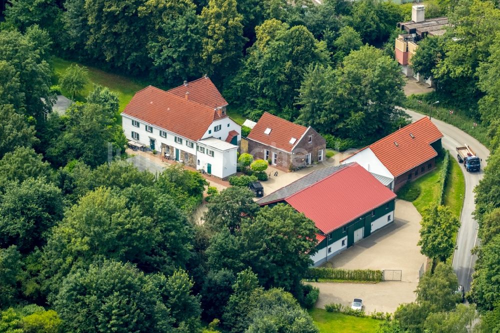 Luftbild Heiligenhaus - Gehöft eines Bauernhofes in Heiligenhaus im Bundesland Nordrhein-Westfalen