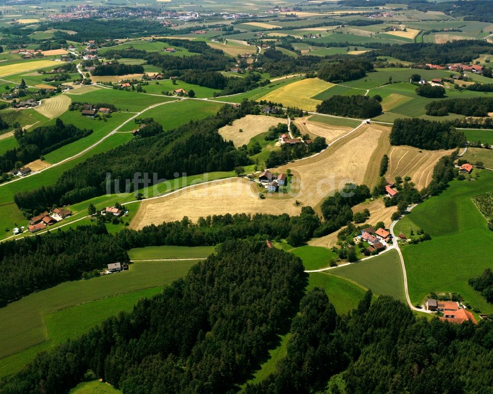 Rammersberg aus der Vogelperspektive: Gehöfte und Bauernhöfe in Rammersberg im Bundesland Bayern, Deutschland