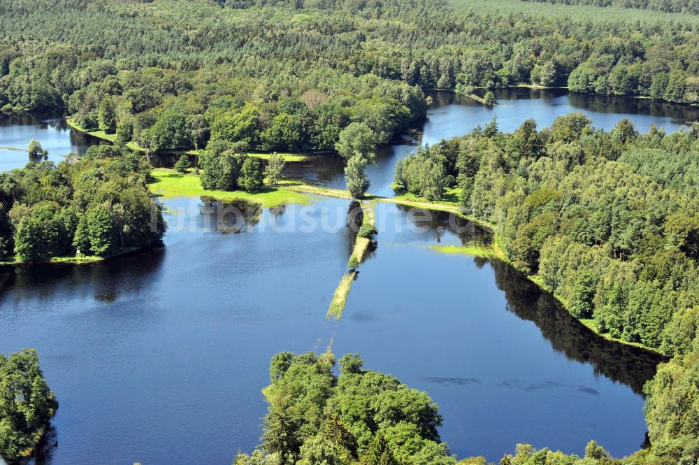 Luftbild Gelbensande - Gelbensander Forst in Mecklenburg-Vorpommern