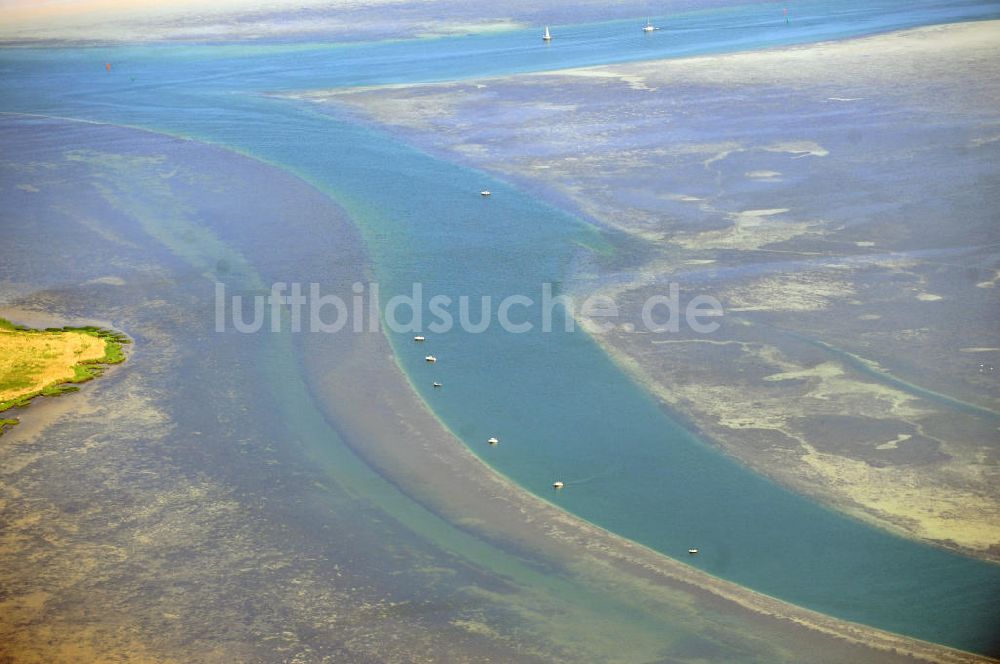 Luftbild Neuendorf - Gellenstrom in der Ostsee