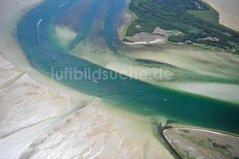 Luftaufnahme Neuendorf - Gellenstrom in der Ostsee