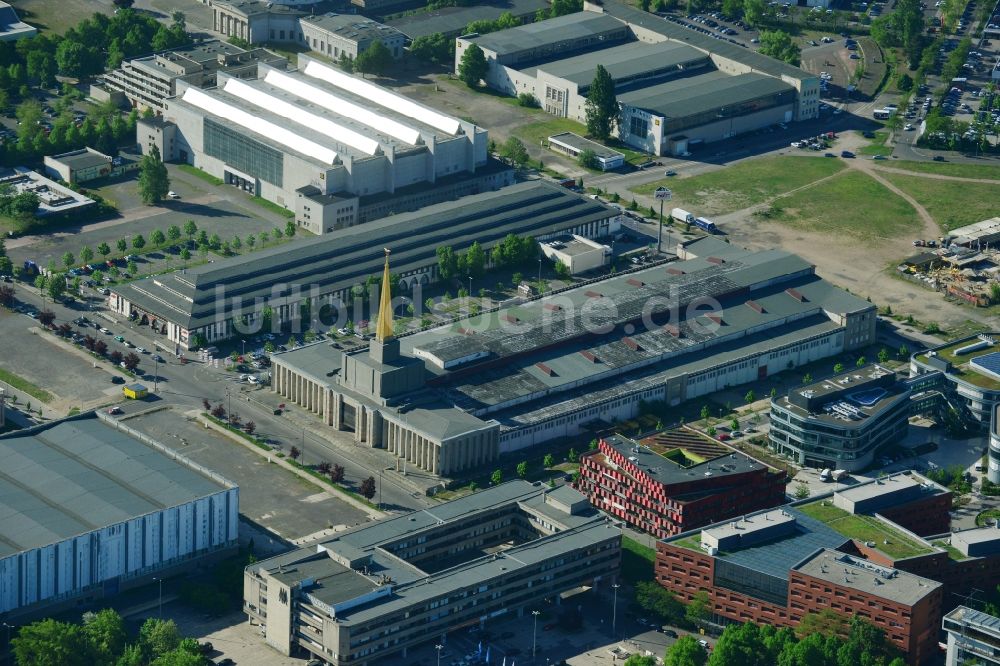 Leipzig aus der Vogelperspektive: Gelände der Alten Messe in Leipzig im Bundesland Sachsen