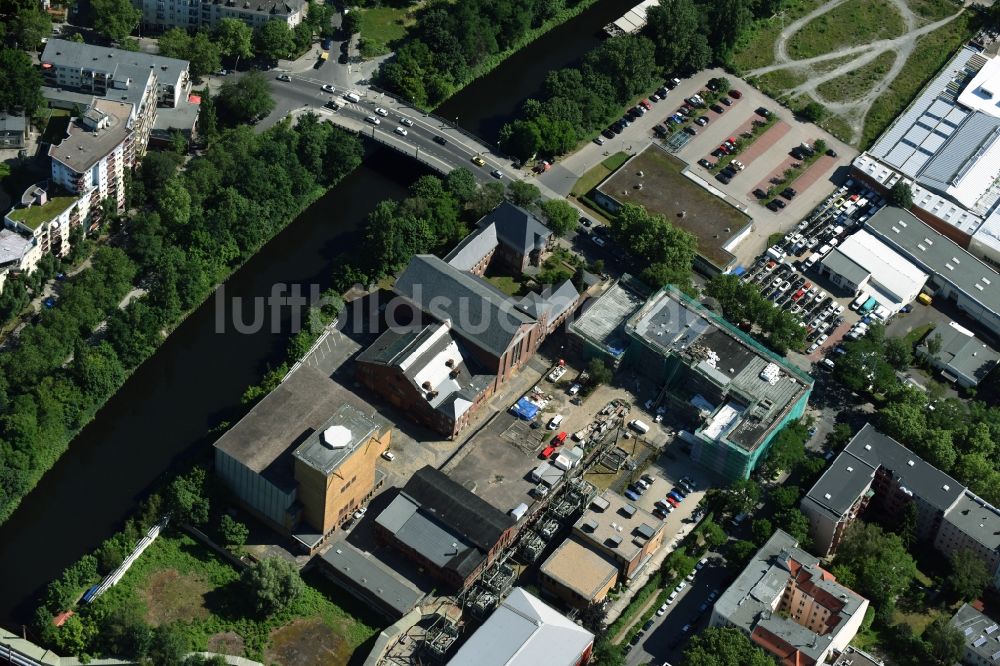 Berlin von oben - Gelände des alten Umspannwerkes Steglitz an der Birkbuschstraße in Berlin