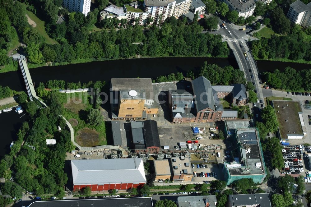 Berlin von oben - Gelände des alten Umspannwerkes Steglitz an der Birkbuschstraße in Berlin