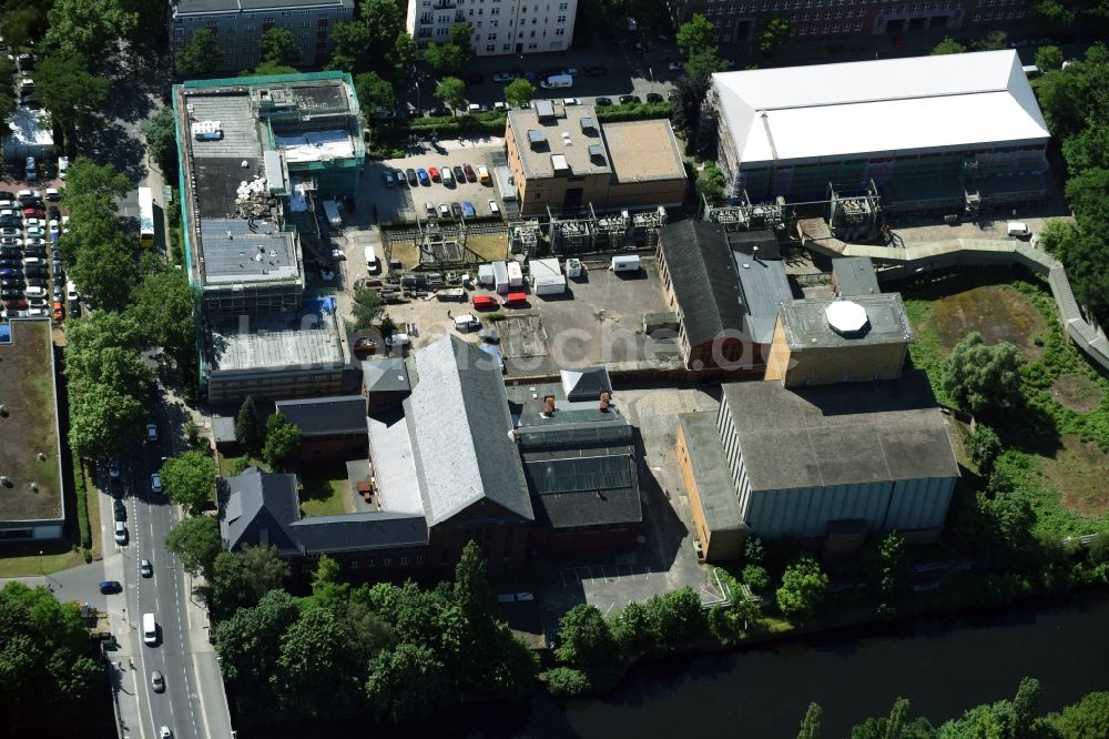 Berlin von oben - Gelände des alten Umspannwerkes Steglitz an der Birkbuschstraße in Berlin