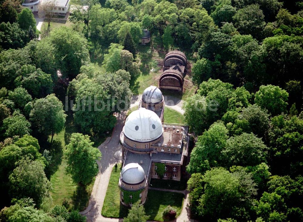 Luftbild Potsdam - Gelände des astrophysikalischen Institutes in Potsdam-Babelsberg