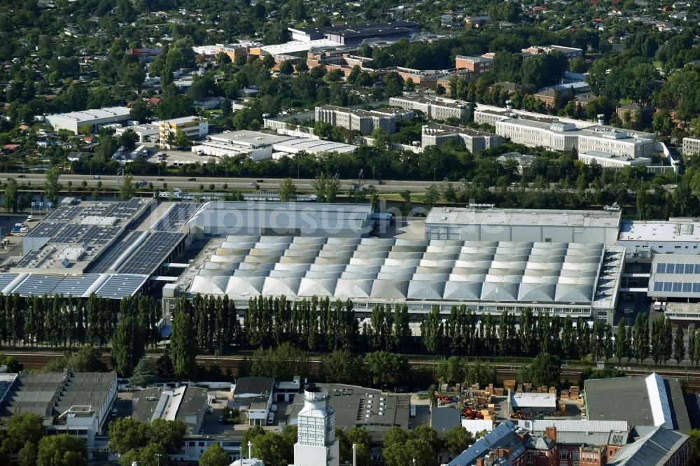 Berlin aus der Vogelperspektive: Gelände des Berliner Großmarkt