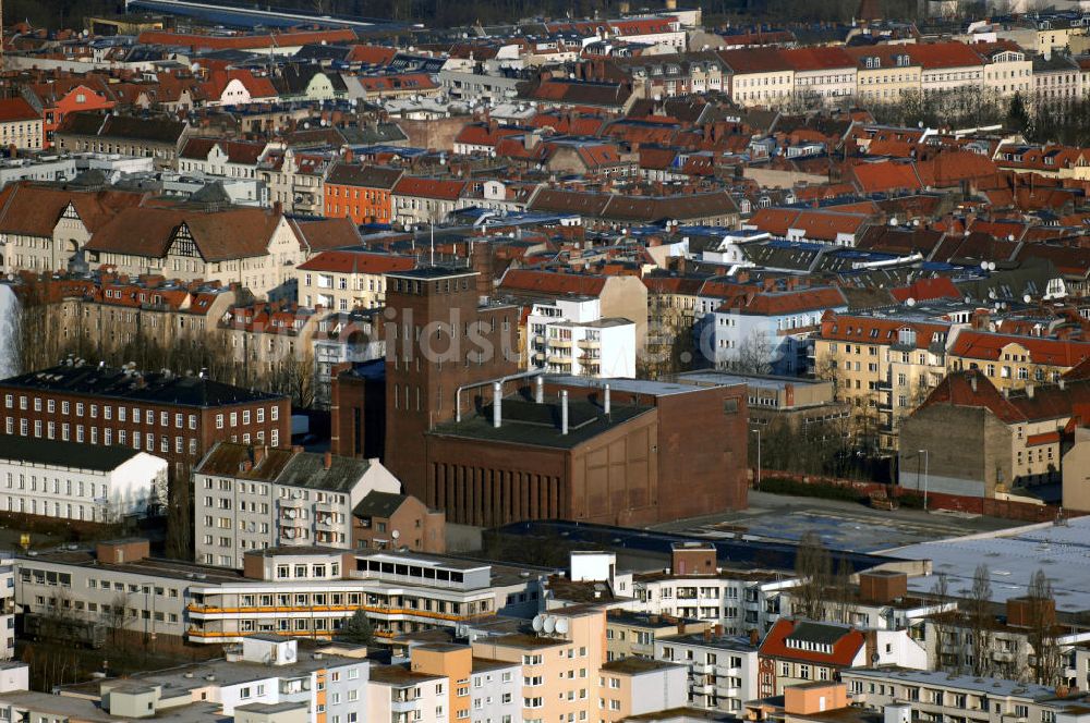 Berlin von oben - Gelände der Berliner - Kindl - Brauerei in Berlin-Neukölln