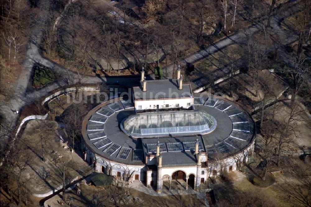 Berlin - Charlottenburg von oben - Gelände Berliner Zoo in Charlottenburg