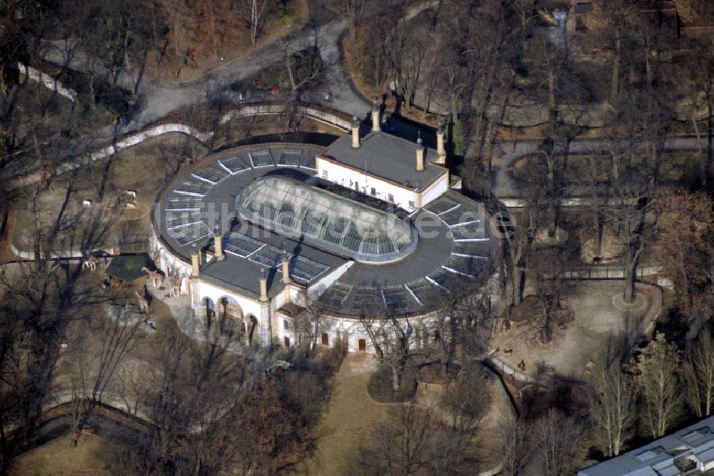 Luftbild Berlin - Charlottenburg - Gelände Berliner Zoo in Charlottenburg