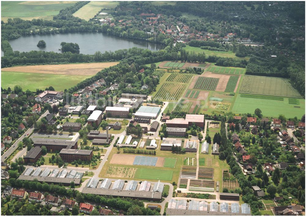 Braunschweig von oben - Gelände der Biologischen Bundesanstalt für Land- und Forstwirtsc