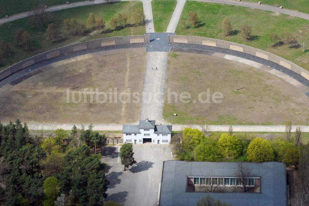 Luftaufnahme Oranienburg - Gelände des ehem. KZ Sachsenhausen