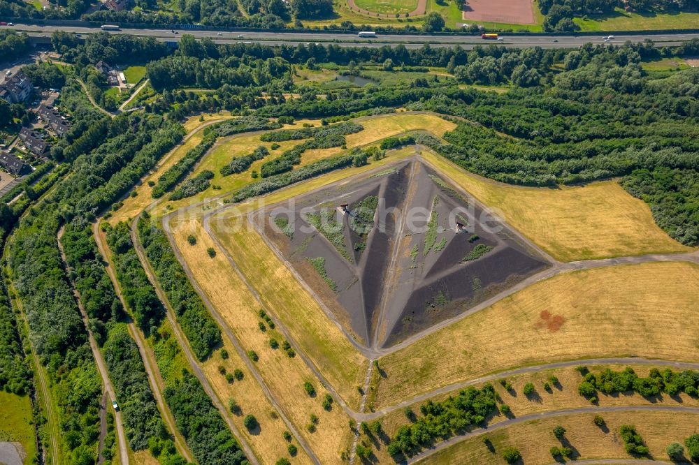 Luftbild Gelsenkirchen - Gelände der ehemaligen Bergbau- Halde Rungenberg in Gelsenkirchen im Bundesland Nordrhein-Westfalen