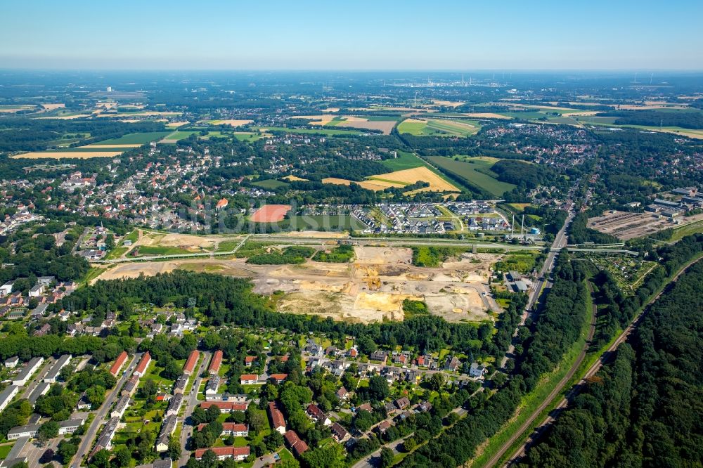 Luftbild Gelsenkirchen - Gelände der ehemaligen Kokerei Hassel in Gelsenkirchen im Bundesland Nordrhein-Westfalen