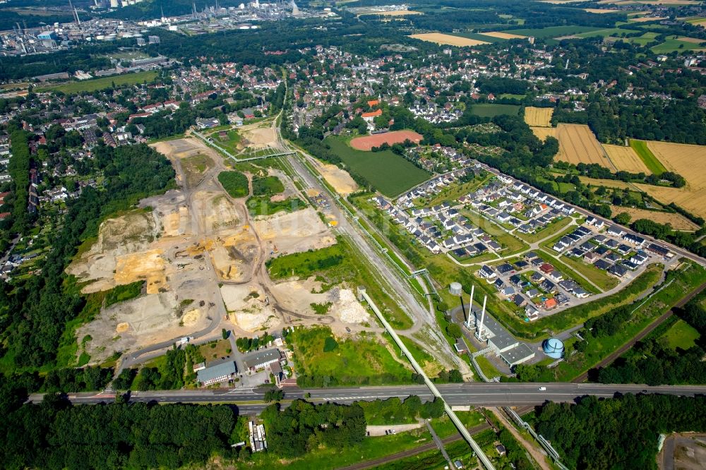 Gelsenkirchen aus der Vogelperspektive: Gelände der ehemaligen Kokerei Hassel in Gelsenkirchen im Bundesland Nordrhein-Westfalen