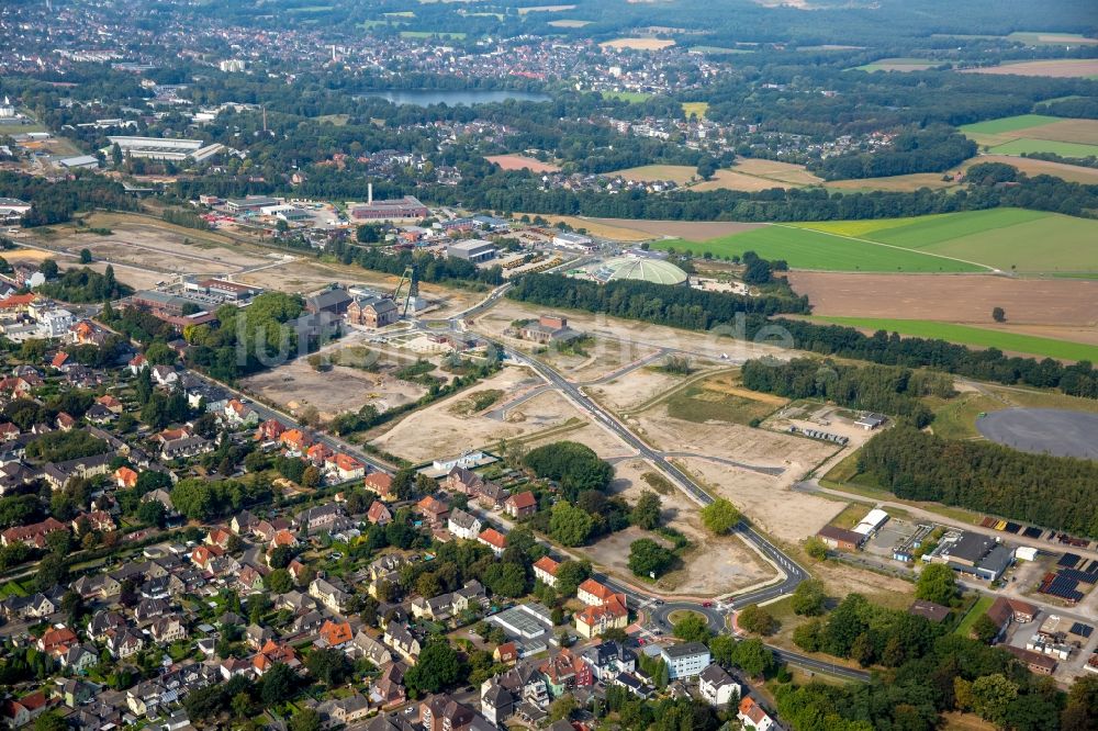 Dorsten von oben - Gelände der Ehemaligen Zeche Fürst in Dorsten im Bundesland Nordrhein-Westfalen