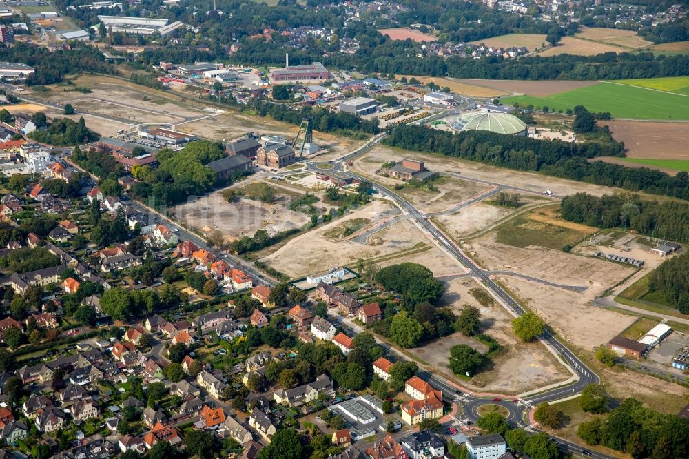 Dorsten aus der Vogelperspektive: Gelände der Ehemaligen Zeche Fürst in Dorsten im Bundesland Nordrhein-Westfalen