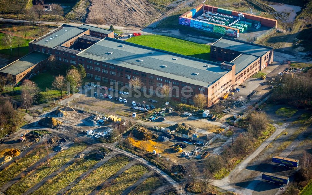 Luftaufnahme Gelsenkirchen - Gelände der ehemaligen Zeche Hugo im Stadtteil Buer in Gelsenkirchen im Bundesland Nordrhein-Westfalen