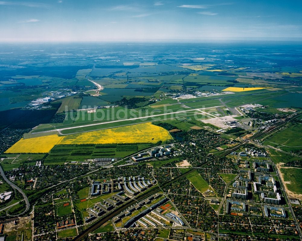 Luftaufnahme Schönefeld - Gelände Flughafen Berlin-Schönefeld in Schönefeld im Bundesland Brandenburg